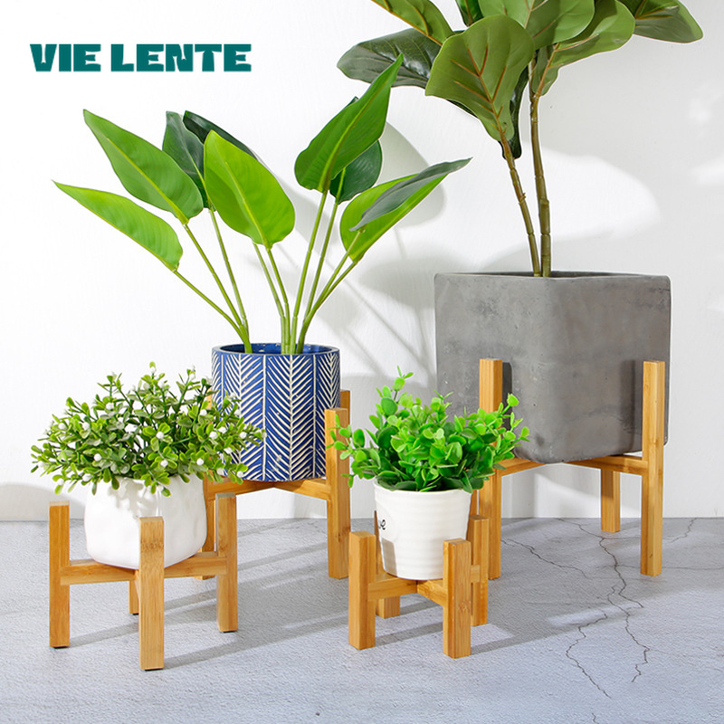 Bonsai Garden Stand - 식물 꽃 냄비 스탠드 작은 내구성