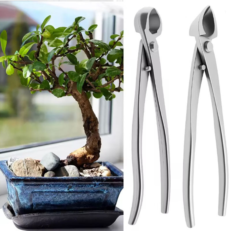 Bonsai Garden Rake - 2개 세트 210mm 스테인리스 스틸 분재
