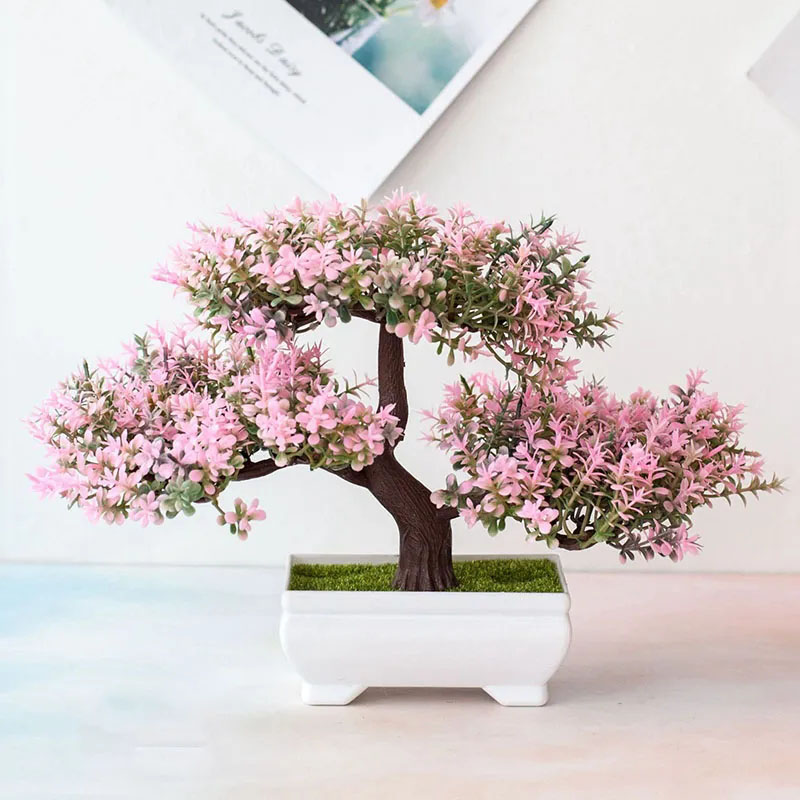 Bonsai Garden Sushi - 인공 식물 분재 가짜 식물 꽃