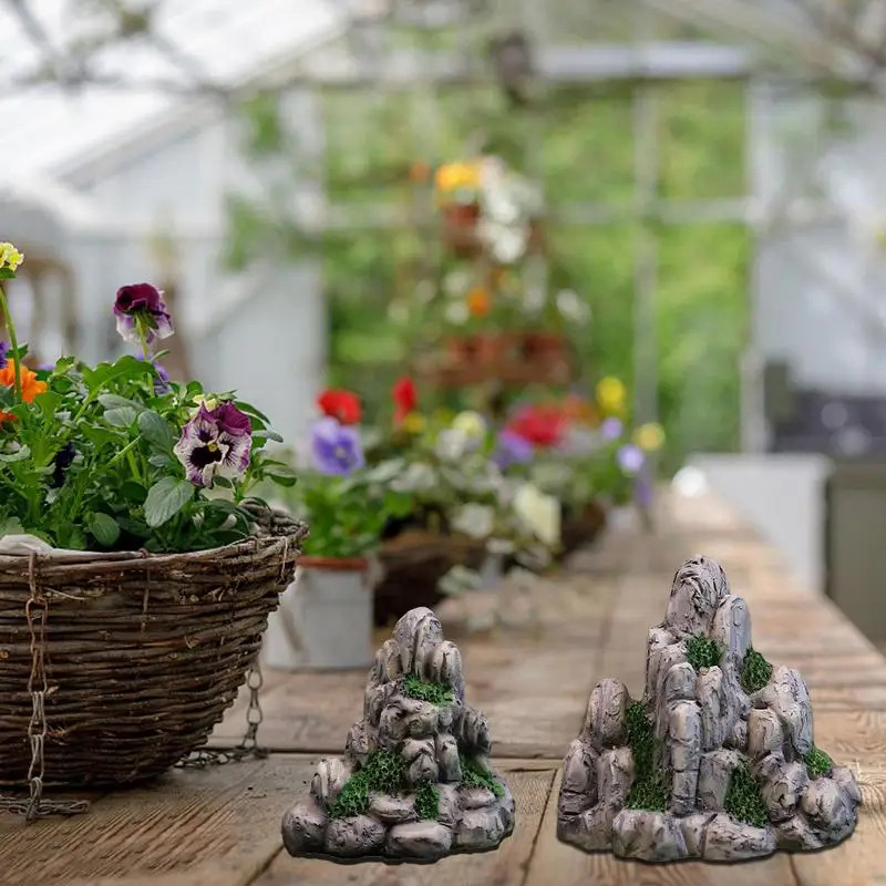 미니 산악 미니어처 인공 언덕 장난감, 분재 장식품,  - Bonsai Garden Miniature 리뷰 및 가격