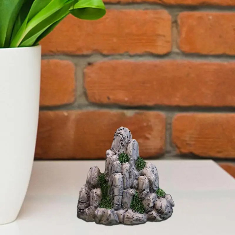 미니 산악 미니어처 인공 언덕 장난감, 분재 장식품,  - Bonsai Garden Miniature 리뷰 및 가격