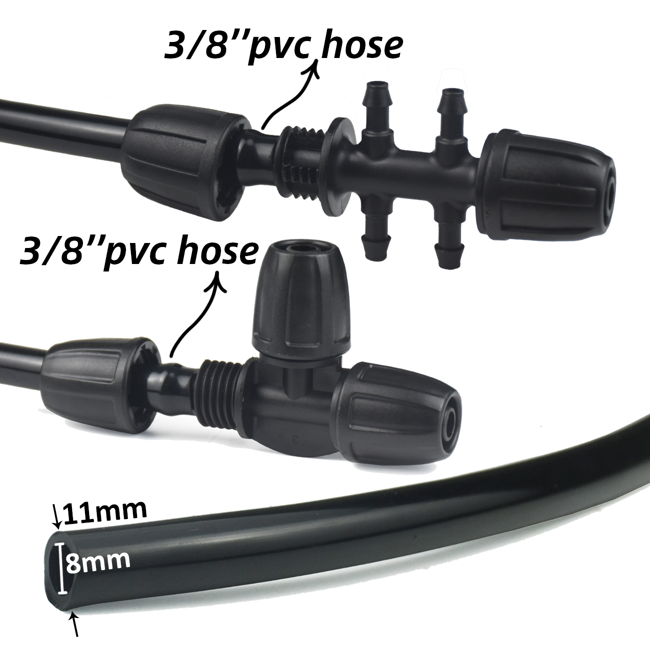 5-25M 3/8'' PVC 호스 점적 관개 키트 8/ - Bonsai Garden Youtube 리뷰 및 가격