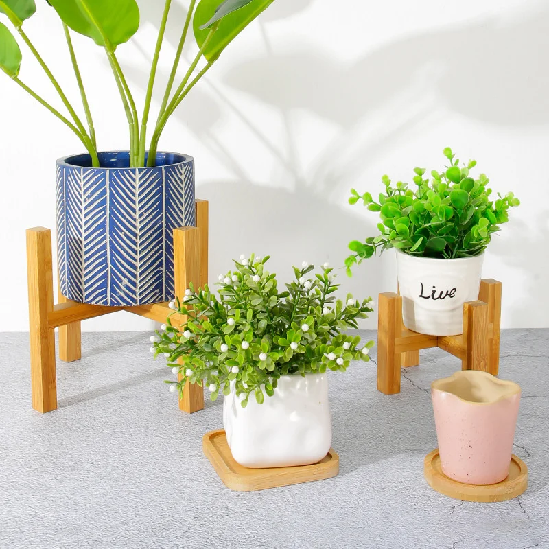 식물 꽃 냄비 스탠드 작은 내구성 나무 트레이 랙, 강 - Bonsai Garden Stand 리뷰 및 가격