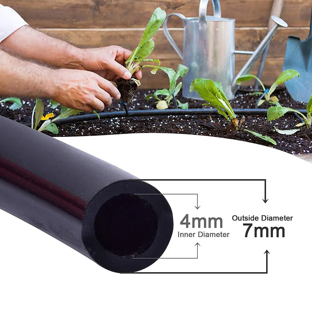 정원 급수 4/7mm 호스 PVC 마이크로 관개 파이프 - Bonsai Garden Youtube 리뷰 및 가격