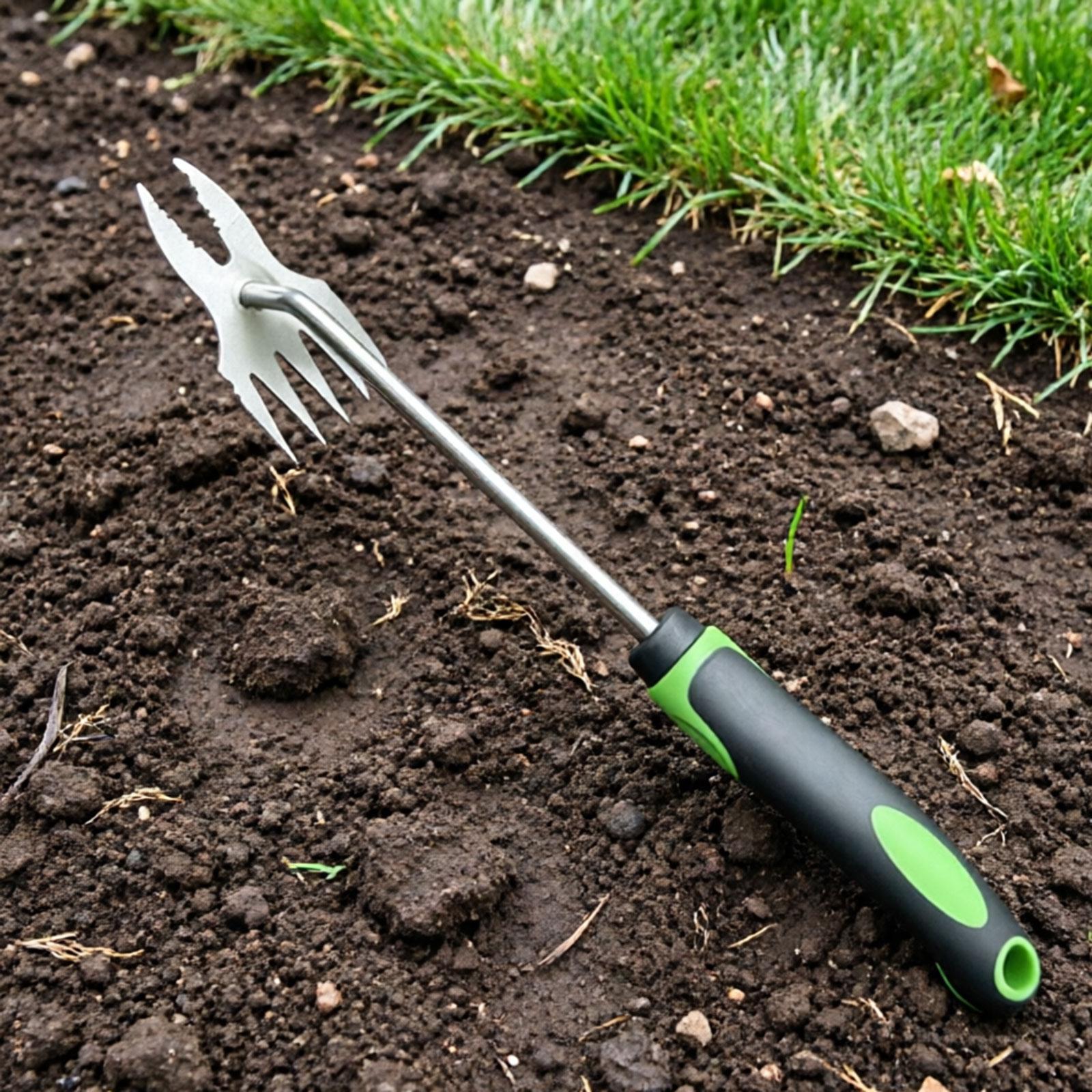 손잡이가 인체공학적이며 실용적인 제초기, 채소 심기용  - Bonsai Garden Rake 리뷰 및 가격